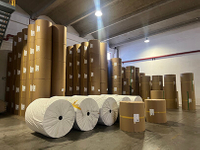 Rouleaux de papier sp&eacute;cialis&eacute; en gros dans l'entrep&ocirc;t d'usine